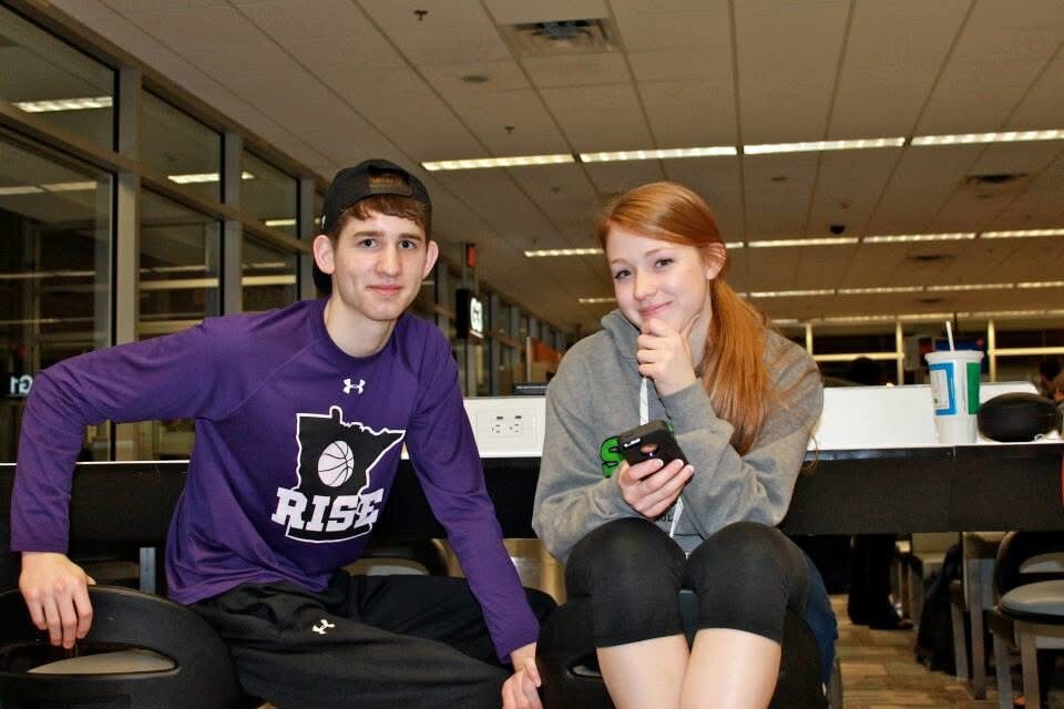 Josh and Alyssa during their teenage years. Their relationship was built as much through ordinary time together as through holidays and family events.