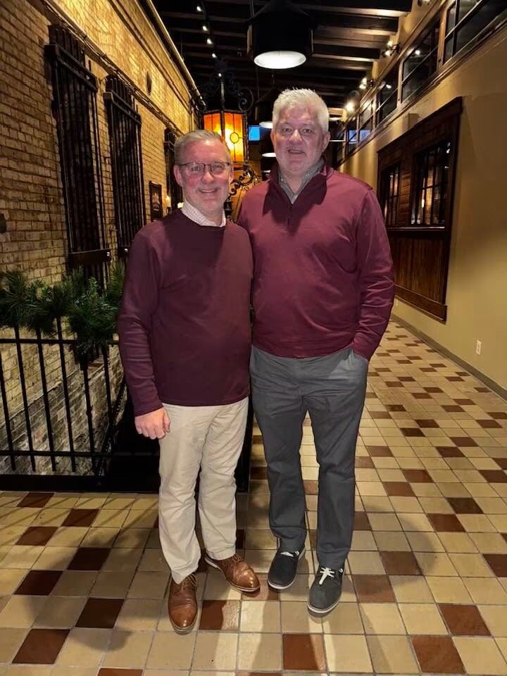 Brothers Todd Liljenquist and Trent Liljenquist together at a family gathering.